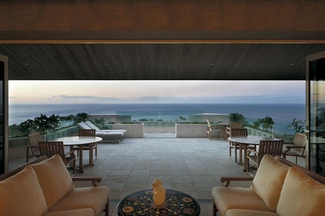 Neville Price's Bay of Islands home.
