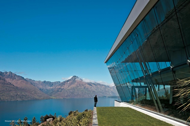 House on Lake Wakatipu.