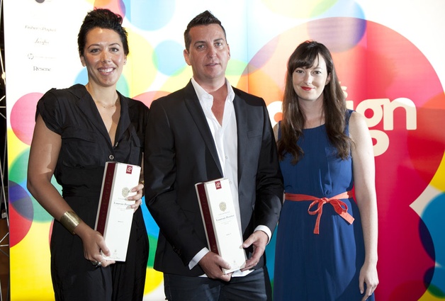 Tatum Savage, M.A.C Cosmetics; Adrian Reid, spazioCasa and Nicole Stock, Urbis.