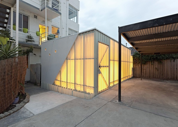 Artist Car Park Studio (Vic) by Edwards Moore.