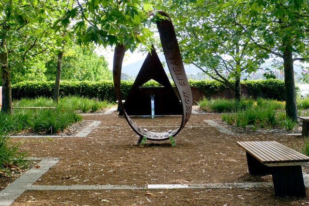 New sculptures are beginning to inhabit the space in accordance with the site master plan.