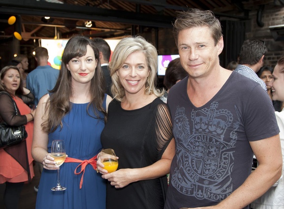 Urbis editor, Nicole Stock, Jo Eddington of Coastal Design Co and Richard Moore.