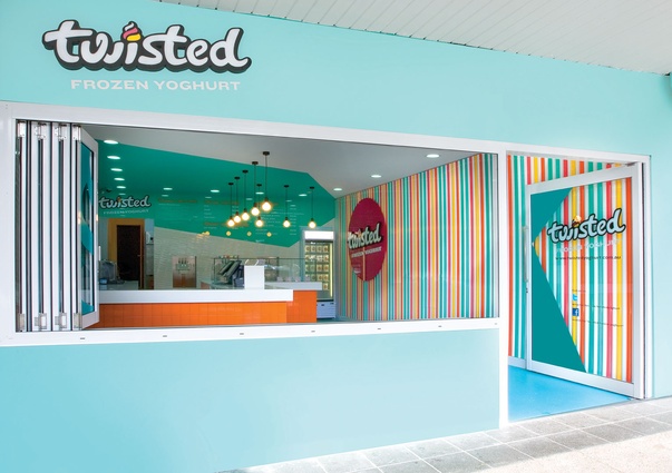 Twisted Frozen Yoghurt by Morris Selvatico.