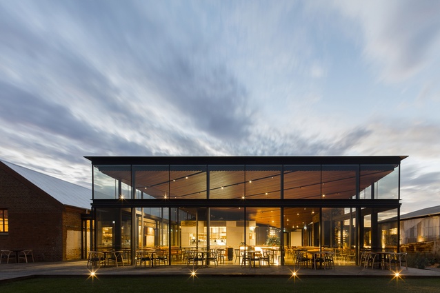 Glasshouse at Goonoo Goonoo Station by TKD Architects.