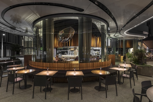 Cirrus Dining by Pascale Gomes McNabb Design with Terroir.