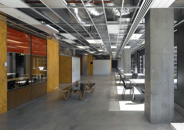 RMIT Melbourne Campus–Building 88, Levels 5 and 6 by Spowers and NMBW Architecture Studio.
