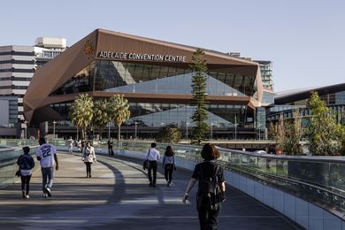 Adelaide Convention Centre Redevelopment: East by Woods Bagot.