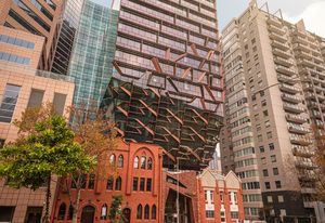 The 271 Spring Street tower designed by John Wardle Architects.