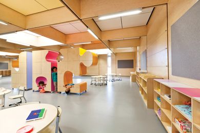 2013 Public and Sustainability awards: John Septimus Roe Anglican Community School (JSRACS) Kindergarten — Beechboro Campus by Brooking Design Architects. 