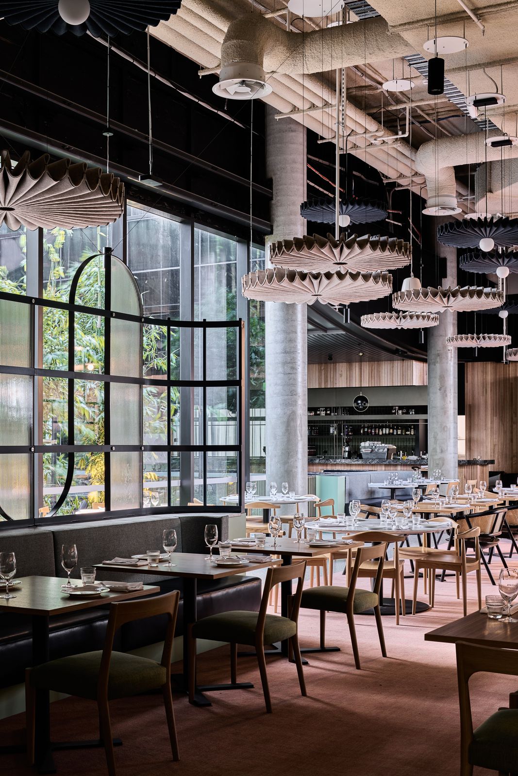 Three new dining venues at Melbourne Airport by Techne Architecture and ...