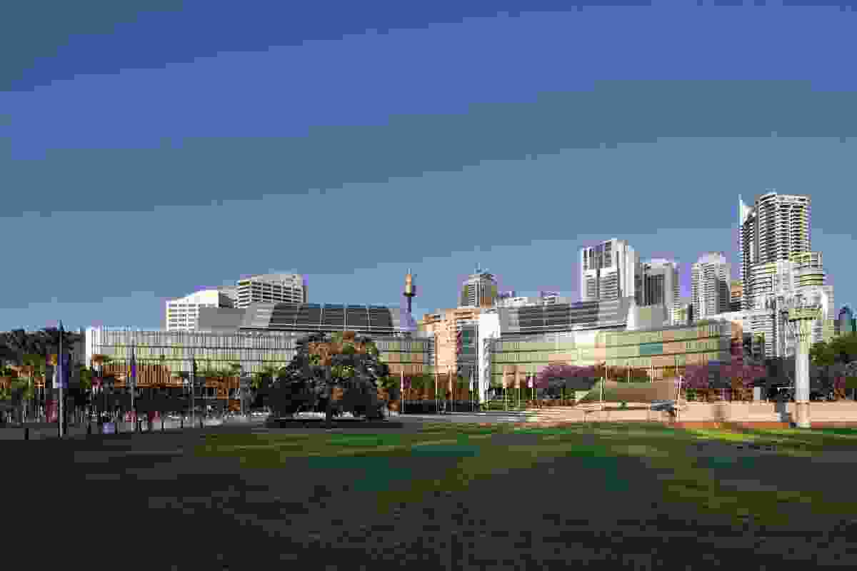 Darling Quarter by Francis-Jones Morehen Thorp (fjmt) with Aspect Studios, Lend Lease, E.G.O. Group and Davenport Campbell.
