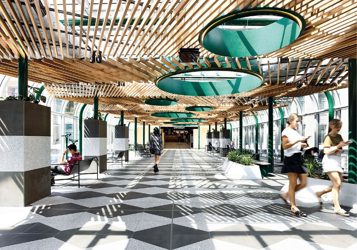 Pattern is king: Melbourne Central Arcade | ArchitectureAu