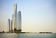 Etihad Towers in Abu Dhabi by DBI Design. The central tower is occupied by the hotel Jumeriah at Etihad. 