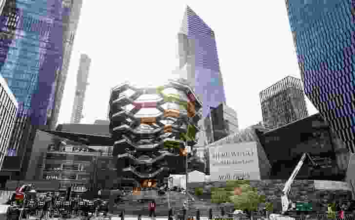 Hudson Yards, the largest private real estate development in the United States, opened this year in New York, having gone through the city’s standard planning process.