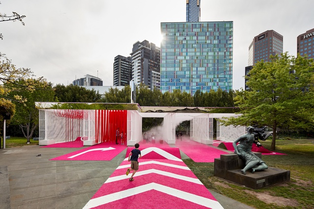 2016 National Gallery of Victoria Architecture Commission: 'Haven't you always wanted...?' by M@ Studio Architects.