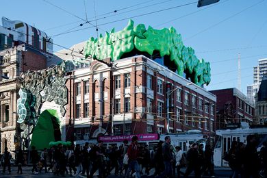 Adjacent to Storey Hall, Building 22 is a heritage-listed former Singer sewing machine building. Ideas have spread from one building to the other.