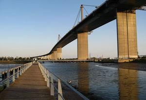 Melbourne’s West Gate Bridge.