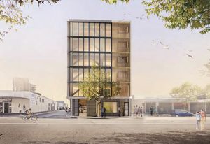 WA's first CLT office building by Harris Jenkins Architects.