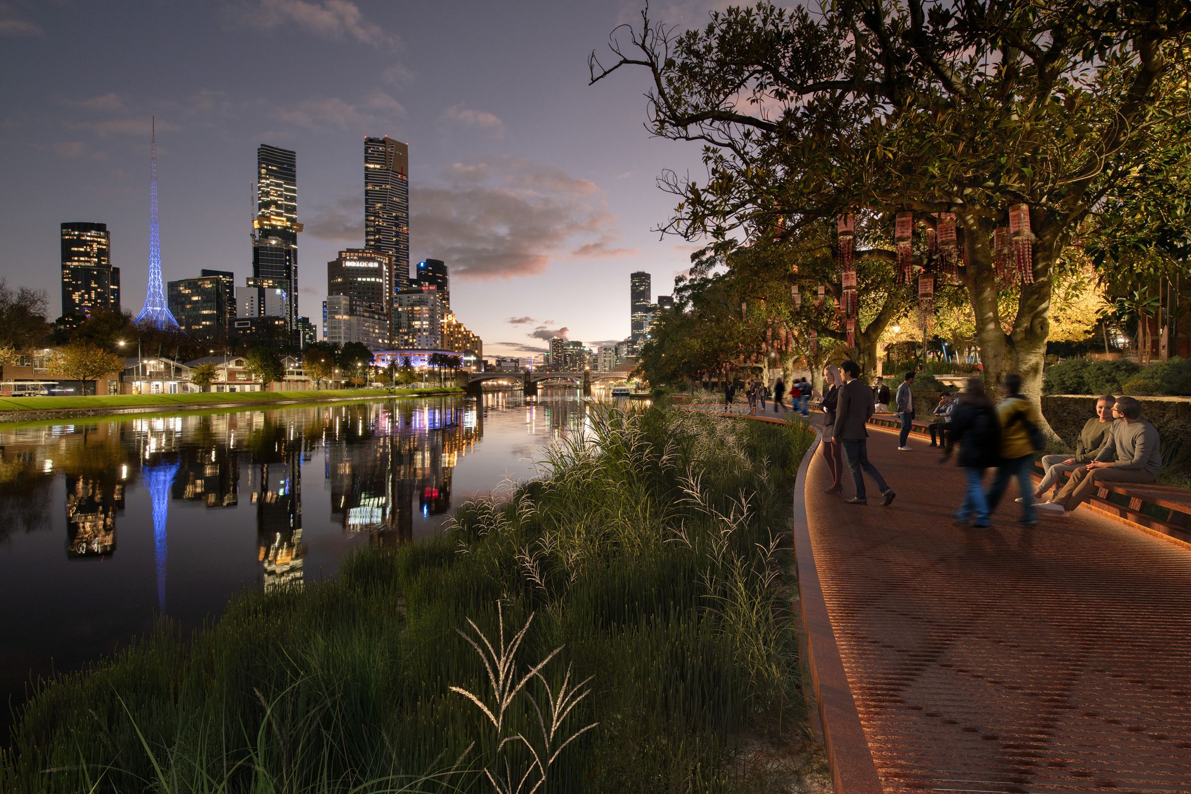 Detailed design to begin on Melbourne's Greenline | ArchitectureAu