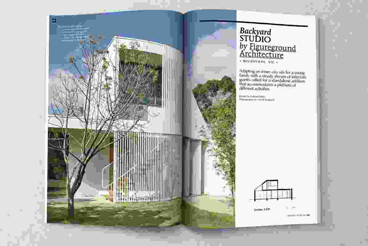Backyard Studio by Figureground Architecture. 