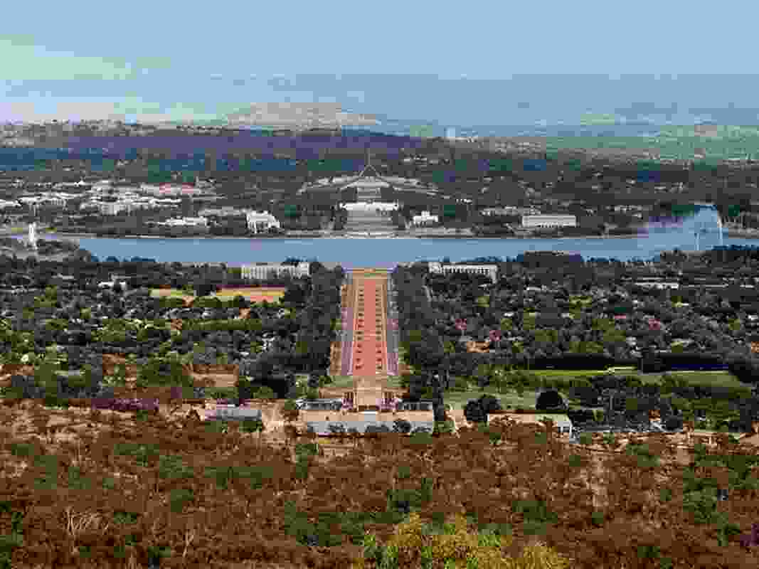 View of Canberra from Mount Ainslie  by nsgbrown, licensed under  CC BY 2.0