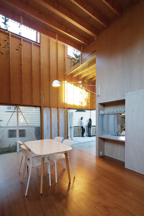 One Room Tower by Phorm Architecture and Design, Antony Moulis and Silvia Micheli tackles macro urban issues such as sprawl and over-population by reclaiming and reinventing small-scale spaces in the suburbs.