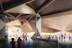 Construction begins on Terroir’s geometric penguin visitor centre
