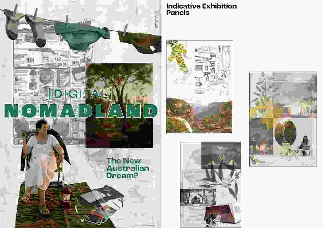 The Digital Nomadland competition entry – the proposal questions the way humans currently inhabit the planet and provokes consideration of radical alternatives.
