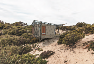 One of the proposed sleeping pods proposed for Kangaroo Island’s Flinders Chase National Park, designed by Troppo Architects.