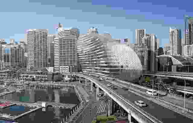 The Ribbon by Hassell architects will transform the Darling Harbour precinct.