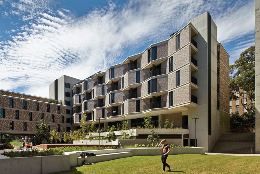 UNSW Kensington Colleges (NSW) by Bates Smart.