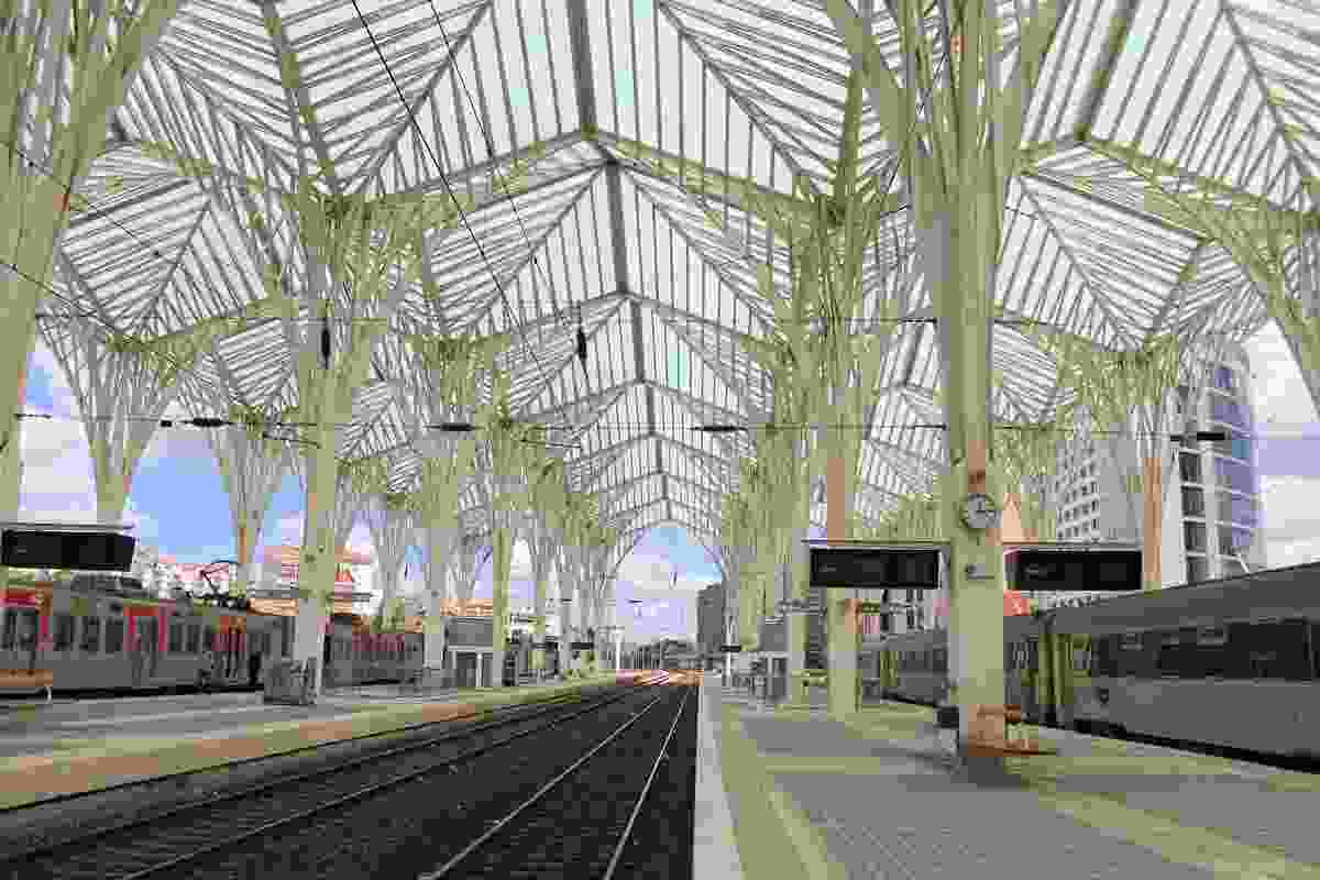 Oriente station by Santiago Calatrava.