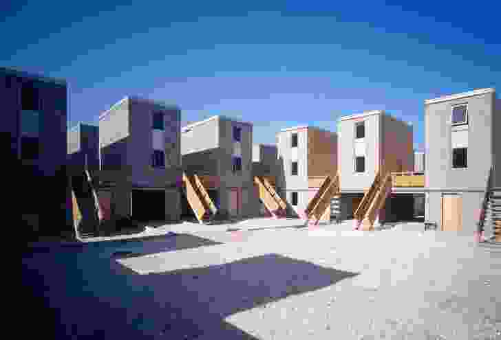 Quinta Monroy Housing, 2004, Iquique, Chile by Elemental.