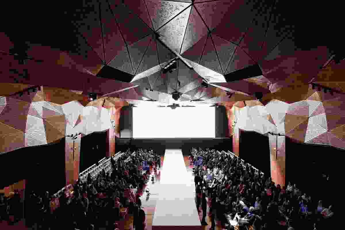 The Great Hall is used for a variety of university events, including the annual UTS Graduate Fashion Show.
