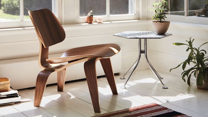 The Eames Moulded Plywood Lounge Chair