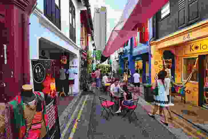 Areas like Haji Lane contribute to the unique fabric of Singapore.
