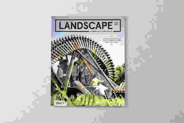 The May 2018 issue of Landscape Architecture Australia.