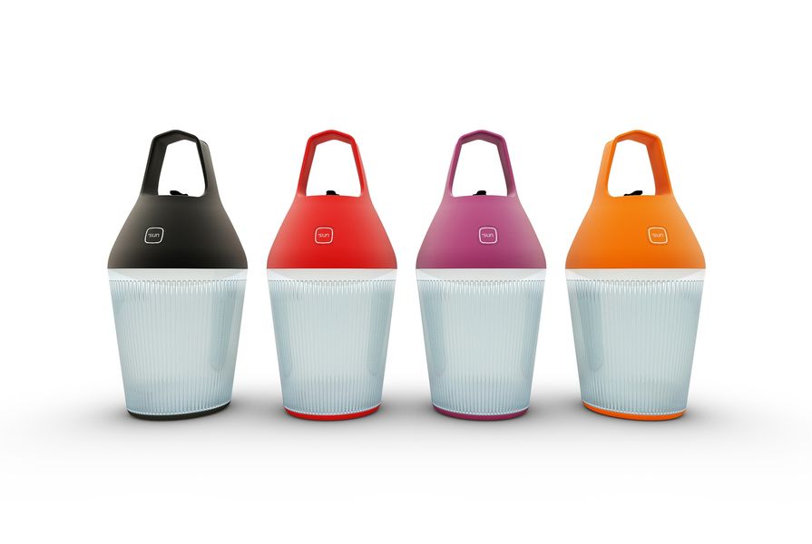 The O’Sun Nomad solar rechargeable lamp by Alain Gilles.