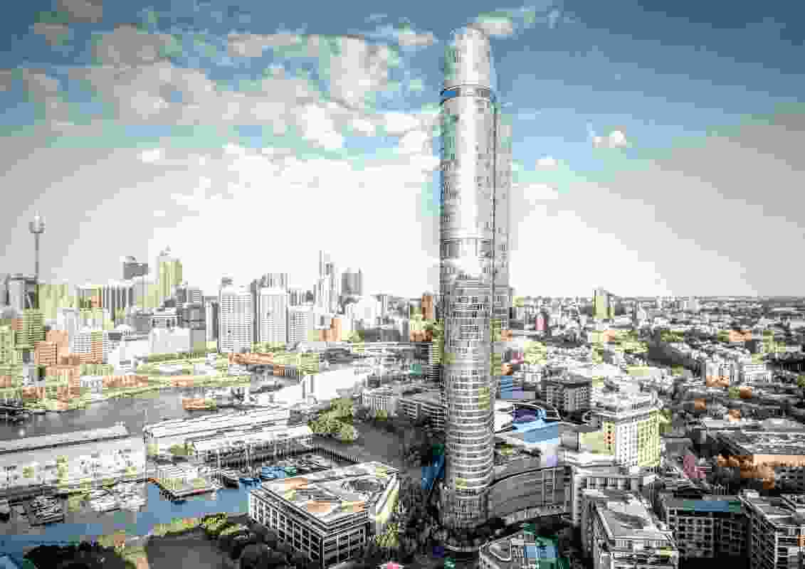 The proposed tower at the Star Sydney by FJMT was deemed “not in the public interest.”