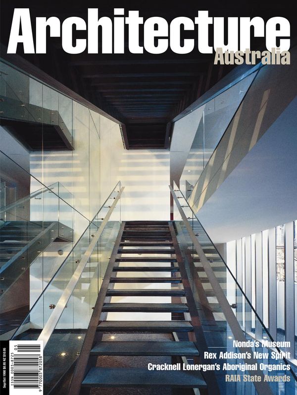 Architecture Australia, September 1998