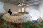 Kengo Kuma unveils sea cucumber-inspired installation for Design Canberra Festival
