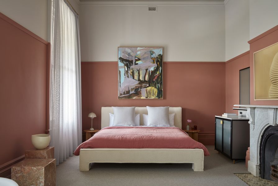 Colour is used to tell stories of place and history, with each room in Hotel Vera adopting its own colour scheme.