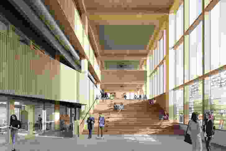 The University of Sunshine Coast's stage two expansion designed by Kirk.