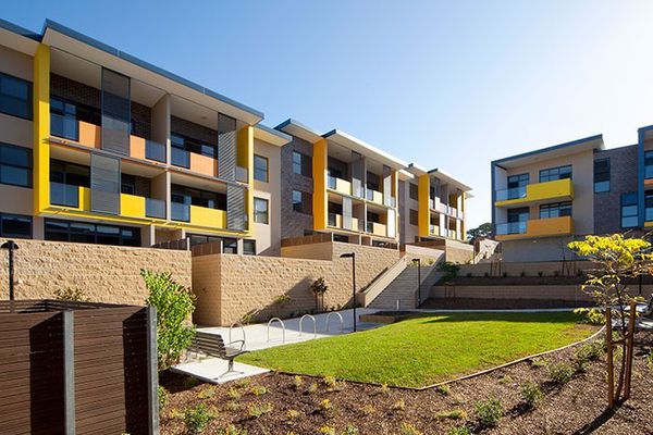 Lilyfield Housing Redevelopment, Sydney, by HBO+EMTB. Ten percent of the housing units are designed for occupants with disabilities.
