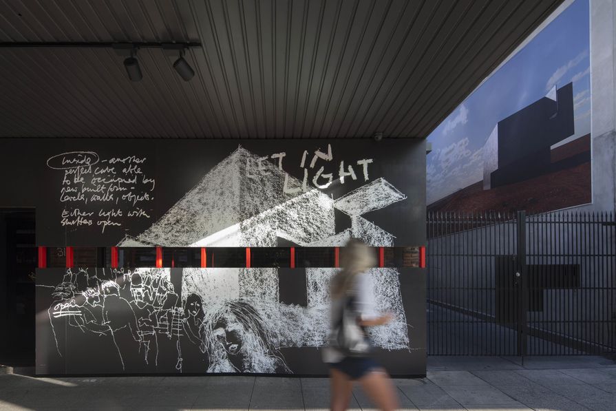 Australian Pavilion public art wall unveiled ArchitectureAU