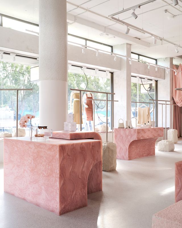 Pink fantasy Coco and Lola boutique ArchitectureAu