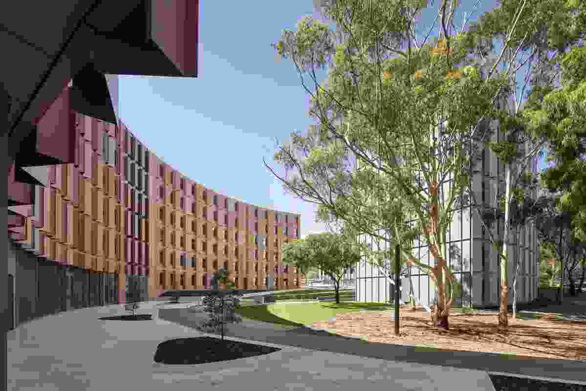 Residential Architecture – Multiple Housing shortlist: La Trobe University Student Accommodation by Jackson Clements Burrows Architects.