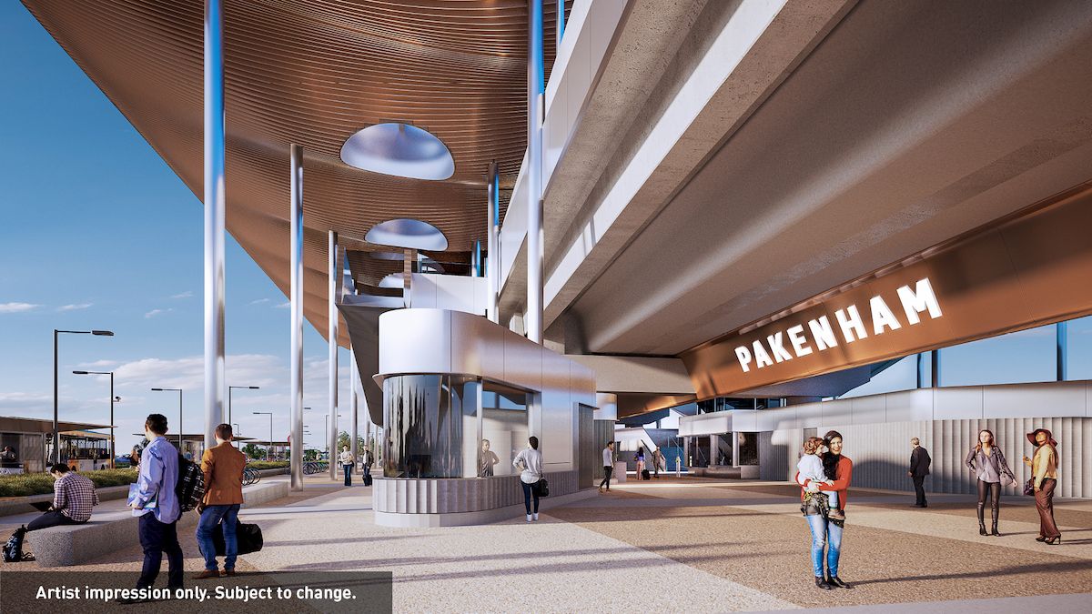Two new station designs unveiled in Melbourne ArchitectureAu