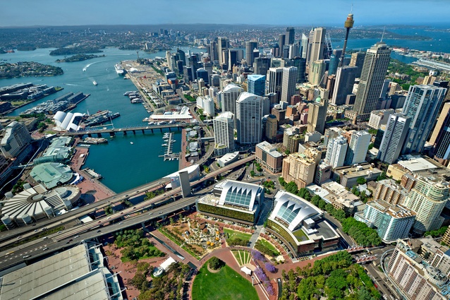 Darling Quarter by Francis-Jones Morehen Thorp (fjmt) with Aspect Studios and Lend Lease.