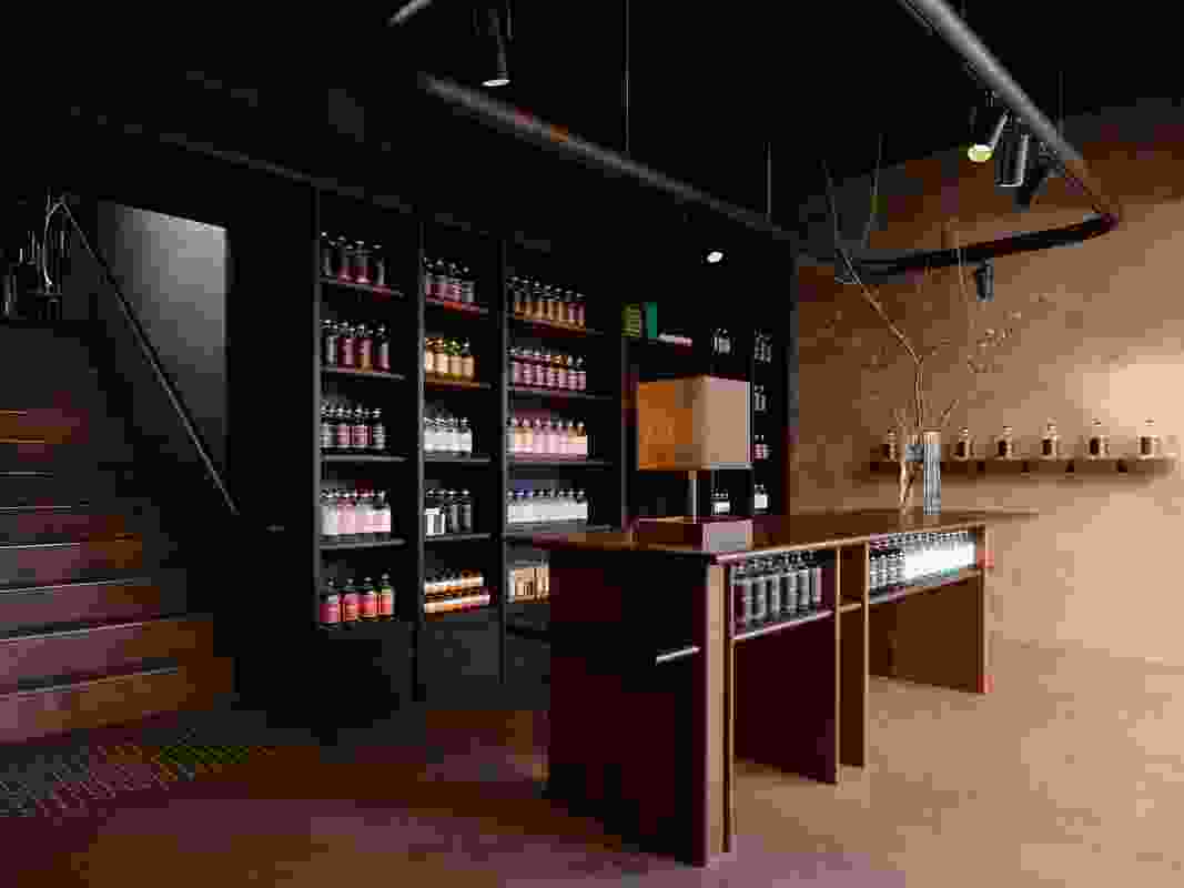 Four Pillars Laboratory – Gin Shop by YSG Studio.